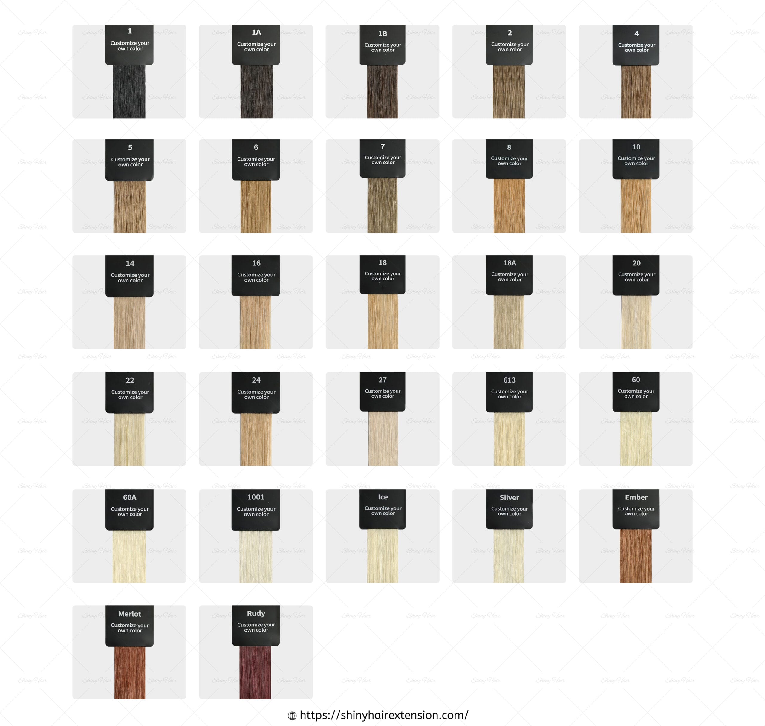 Customized Color Chart Color Swatches With Logo Label - Premium Human ...