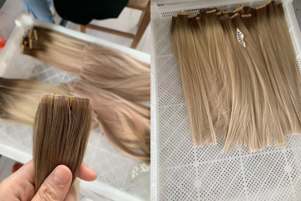 tape in hair extension factory