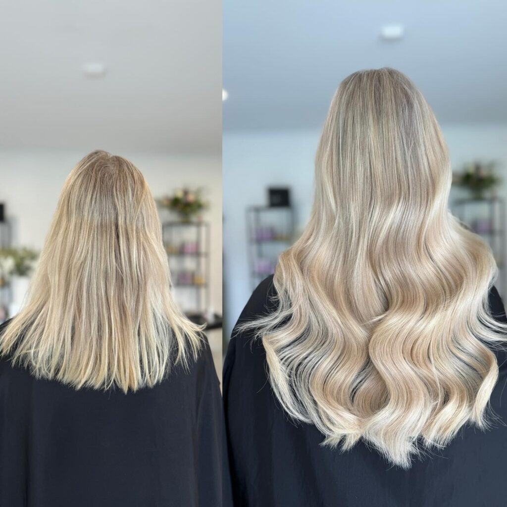 how to install genius weft hair extension