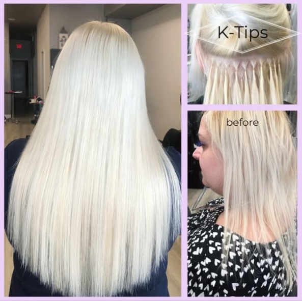 How to apply I tip hair extension