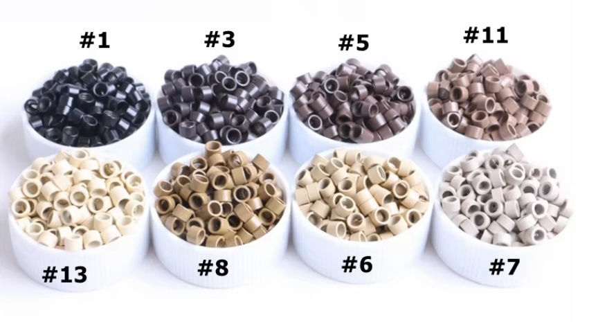 Silicone micro beads for I tip extensions