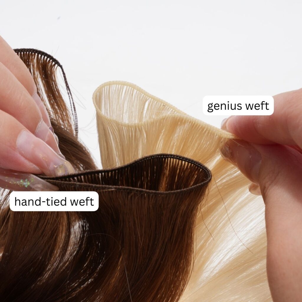 Genius Weft and Hand Tied Weft