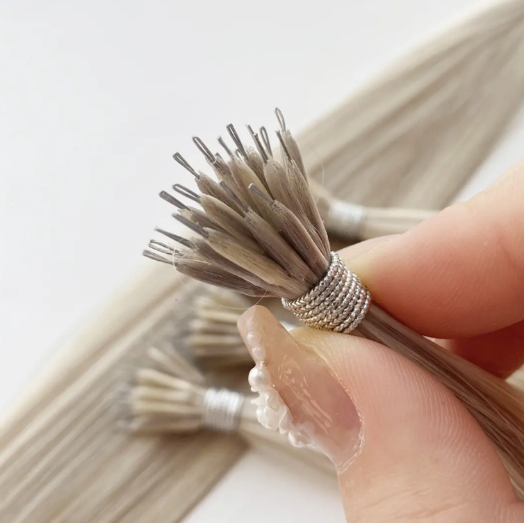 Nano ring hair extension