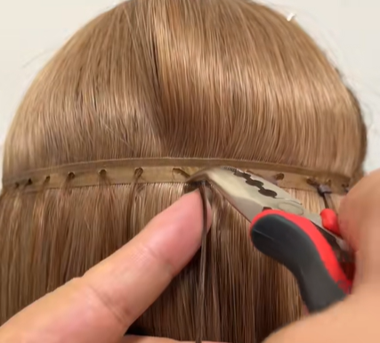 how to remove butterfly weft extensions