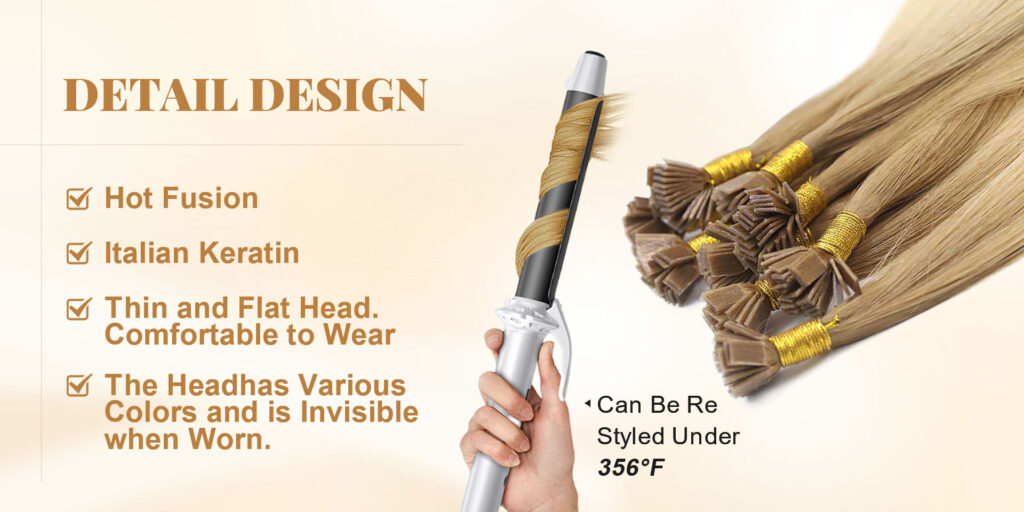 beste Keratin-Haarverlängerungen für dünnes Haar