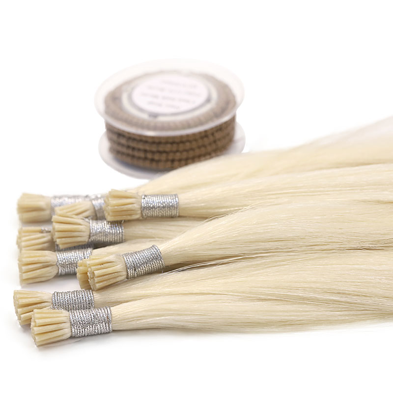 Ik tip haarextensies