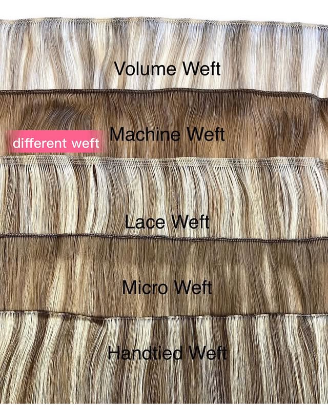 weft hair extensions