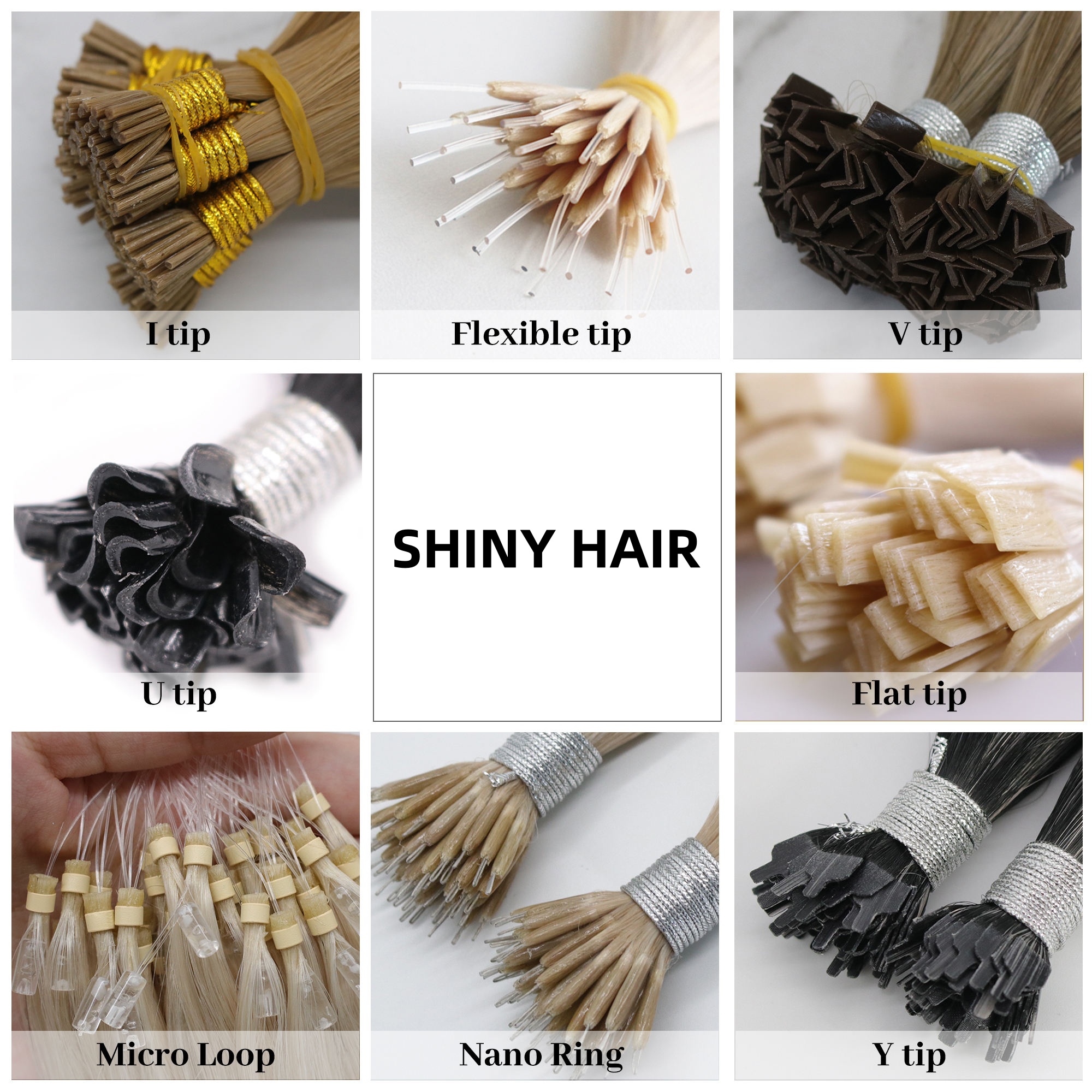 K tip hårförlängning