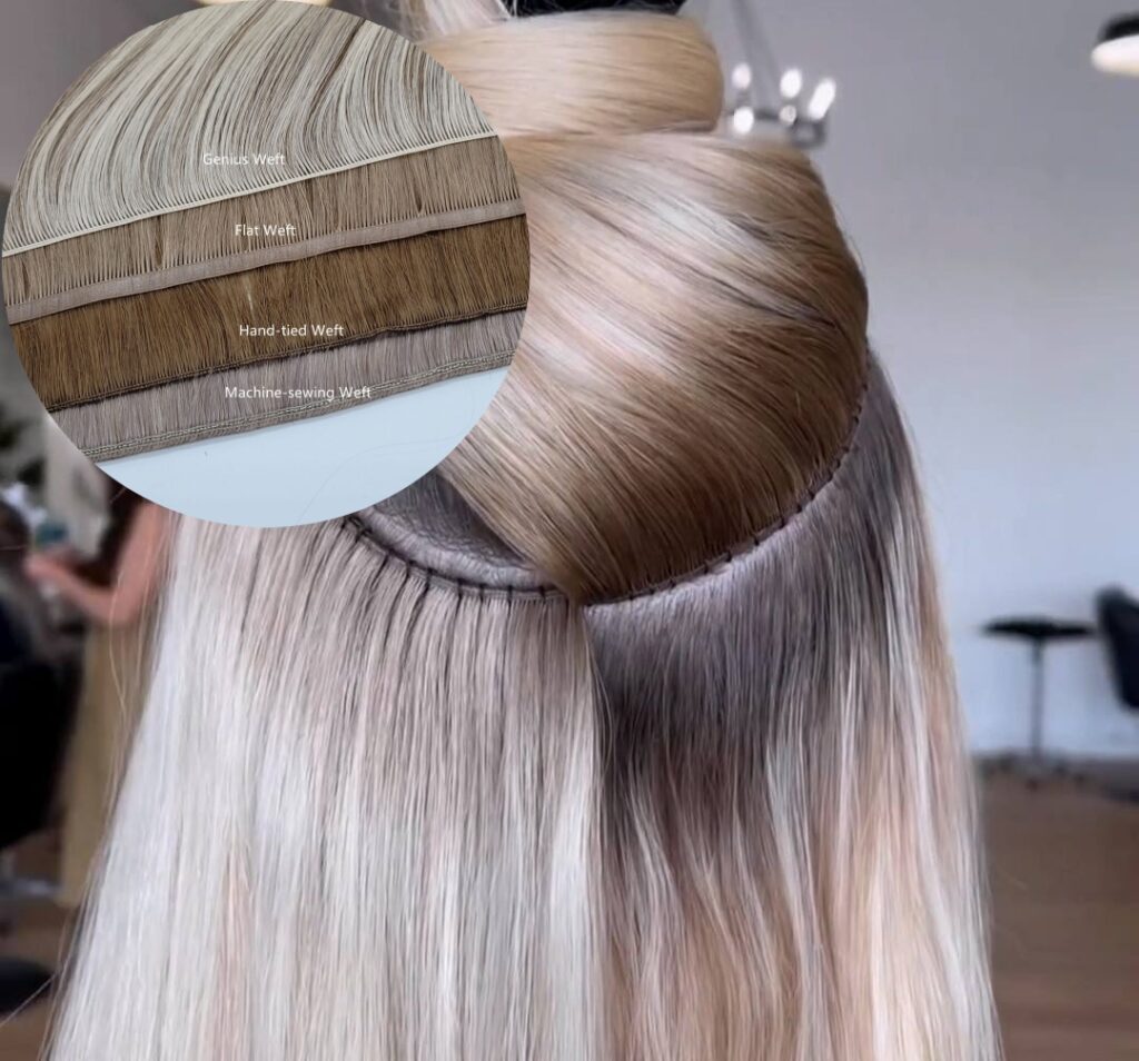 weft hair extensions