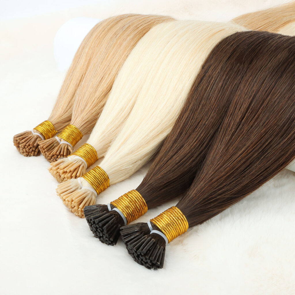 Kaltverschmelzung von Haarverlängerungen