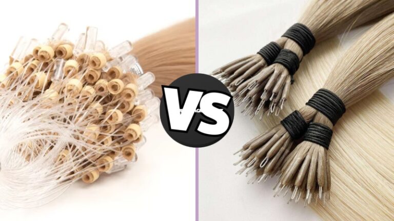 nano ring hair extension vs micro ring hair extension