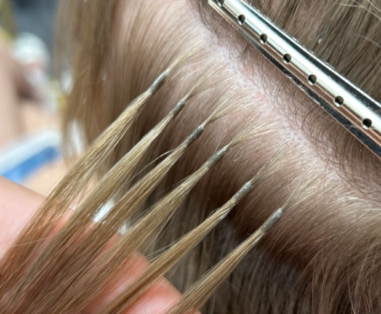 fusion hårförlängningar