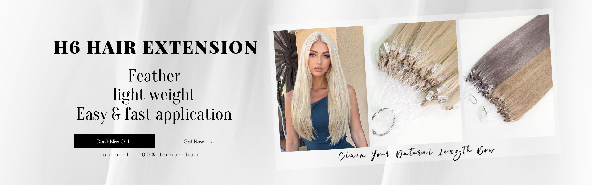 Extensiones de plumas H6
