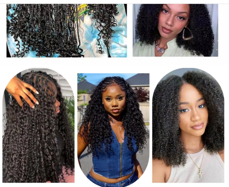 feather crochet hair extension