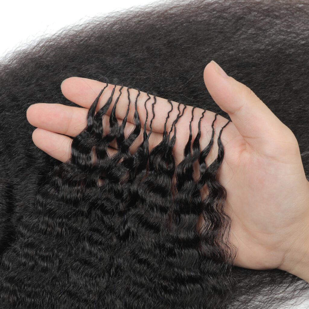 ganchillo plumas pelo