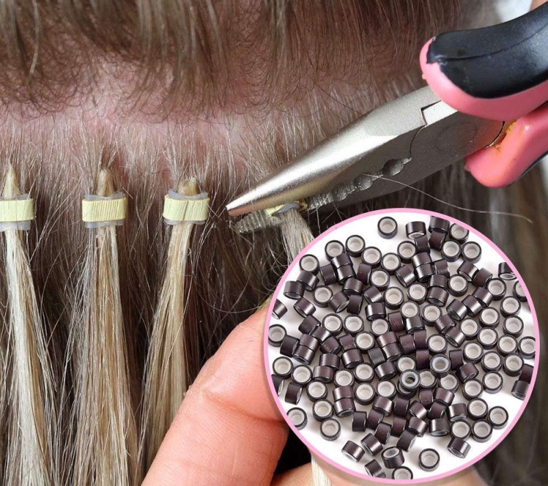 Kaltverschmelzung Haarverlängerungen