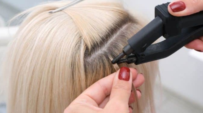 how to install hot fusion hair extension