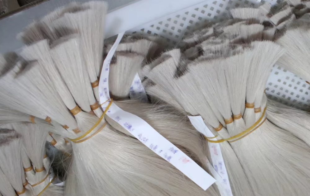 raw human hair extension