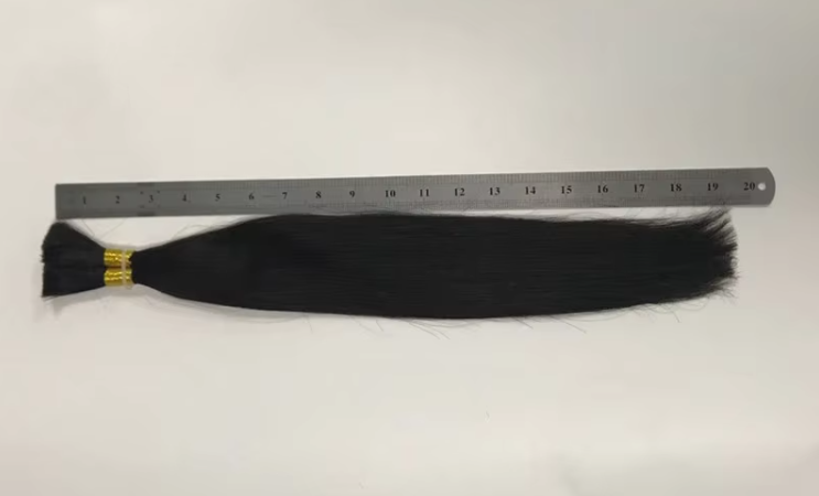 doppelt gezogenes Haar