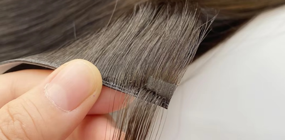 invisible hair extension method