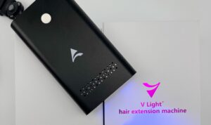 V light hair extensions