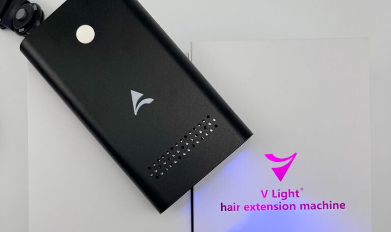 V light hair extensions