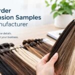 How to Order Hair Extension Samples from a Manufacturer