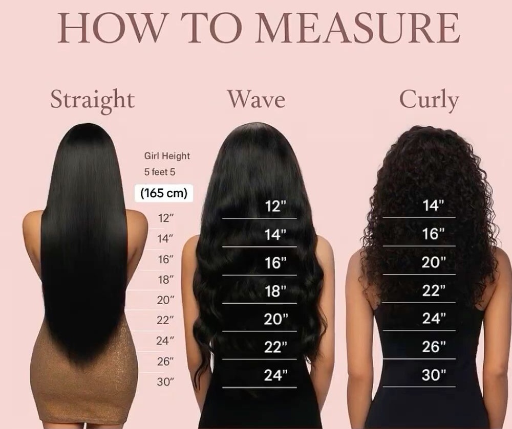 hair extension length