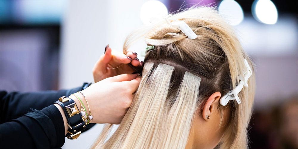 Invisible Tape In Hair Extensions