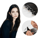 35 Extensiones de cabello humano Remy virgen de Shiny Hair Factory